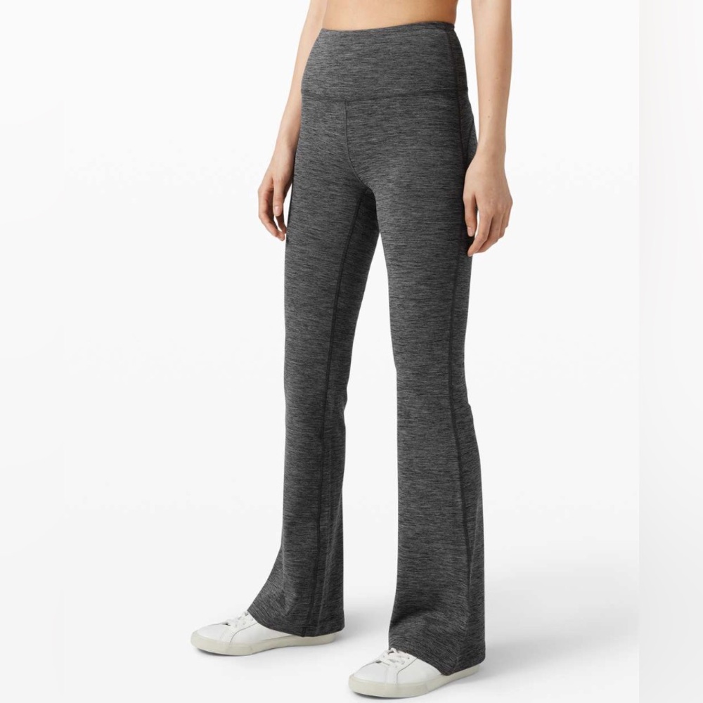 Lululemon Groove Pant Flare *Nulu in Heathered Black